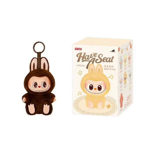 Labubu The Monsters Heartbeat Macaron Enamel Face Pvc Figurine Tabletop Ornament Kawaii Doll Kid
